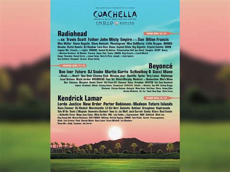  Coachella 2017:  Lần đầu tiên Beyoncé trở thành nghệ sĩ biểu diễn chính tại lễ hội âm nhạc lớn