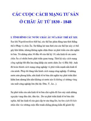  Sự Kiện Cuộc Cách Mạng 1848: Những Tiếng Vang Của Sự Đấu Tranh Dân Chủ Và Chủ Nghĩa Quốc Gia